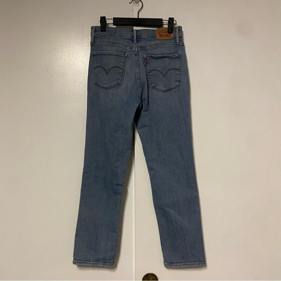 Levi's 724 High Rise Straight Leg Jeans Size 28 - Picture 12 of 12